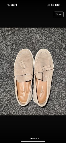 Sand loafers - sand,