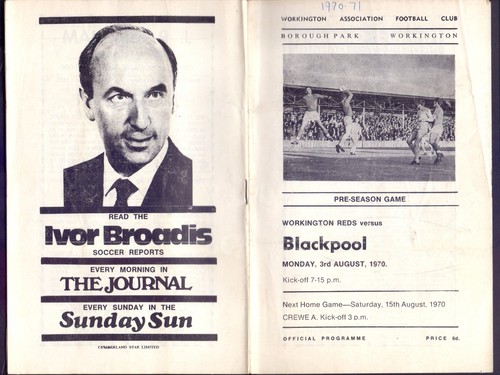Workington blackpool - workington,