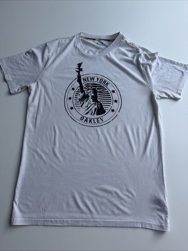 Men white oakley shirt - men’s,