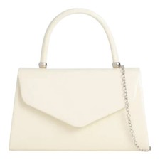 Women's Plain Patent Clutch