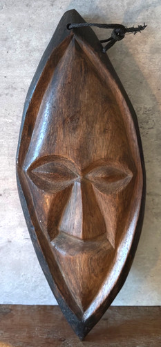Vintage african hand - hand, carved