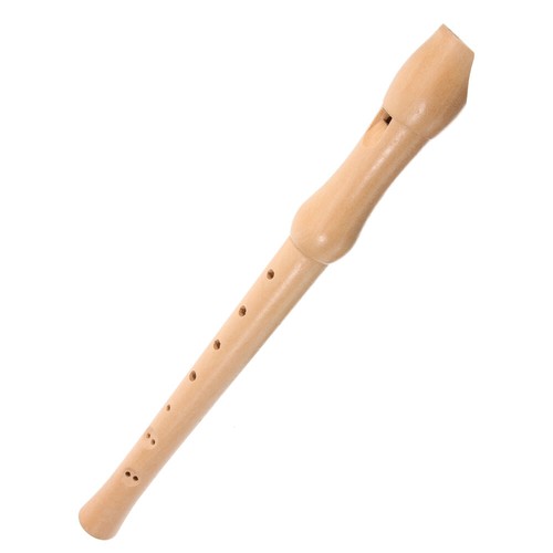 Recorder wooden hole soprano - wooden, 8