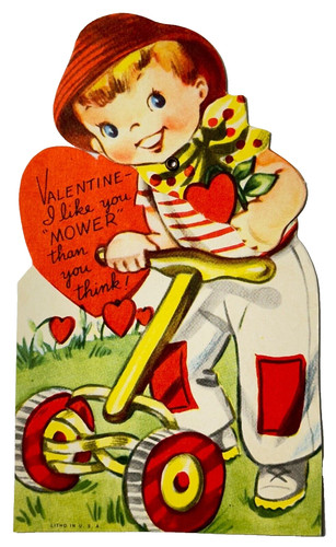 Vintage mechanical valentine - vintage,