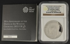 2015 SIR WINSTON CHURCHILL £5