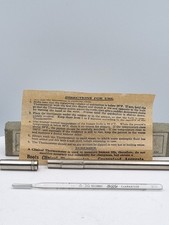 Vintage Clinical Thermometer from Boots with original box and leaflet c1950s