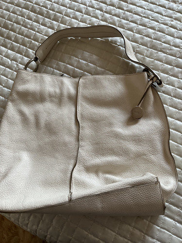 Furla cream leather italian - furla,