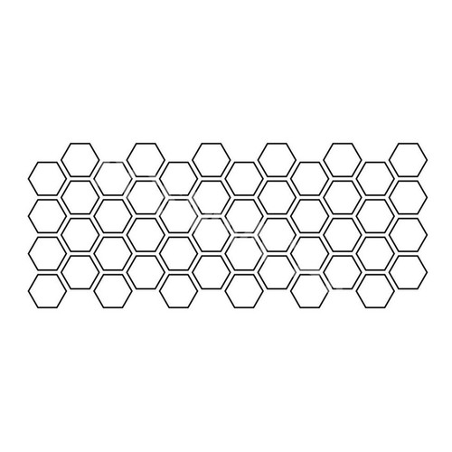 Honeycomb pattern waist - pattern,