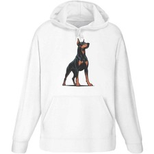 'Proud Doberman Dog' Adult Hoodie / Hooded Sweater (HO057872)