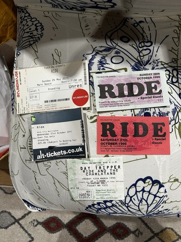 Ride ticket stubs london - ticket,
