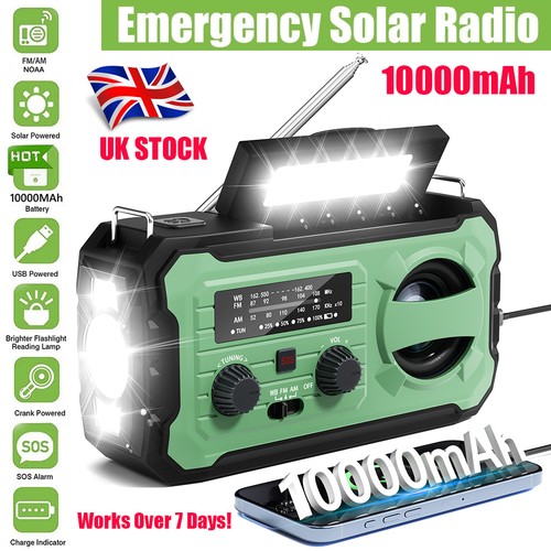 100000mah emergency solar hand - emergency,