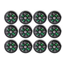 12pcs Mini Compass Pocket