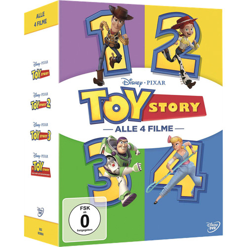 Toy story dvds lee - [4, dvds]