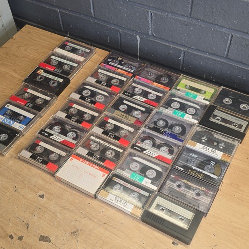 Job lot used blank audio - job, 31