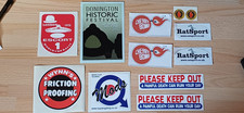 Job Lot Selection of Automotive Stickers (Wynn's, Cherry Bomb, etc).