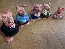 Natwest Pigs Full Set with