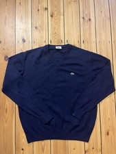 Men’s Lacoste Navy V-Neck