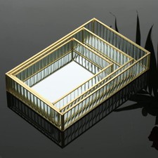 Mirror Glass Tray Candle