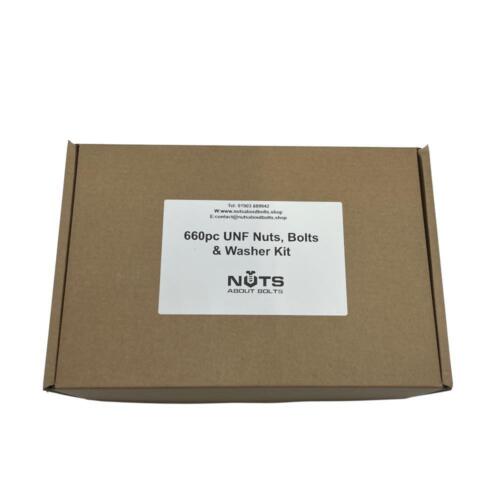 660pc unf bzp nuts bolts - bzp,