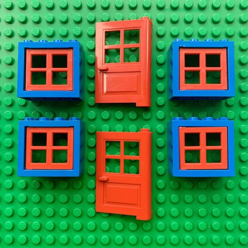 Lego windows door - door, 4