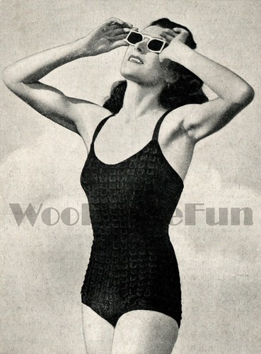 Knitting pattern vintage 1940s - knitting,