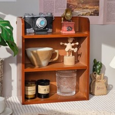 Small Wood Bookcase Bookshelf