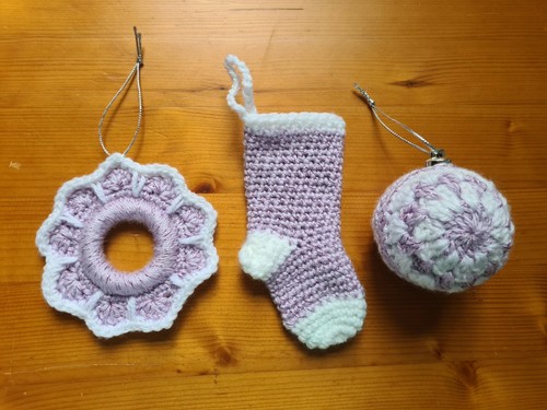 Hand crochet christmas tree - crochet,