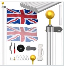 20FT(6M) Sectional Flagpole