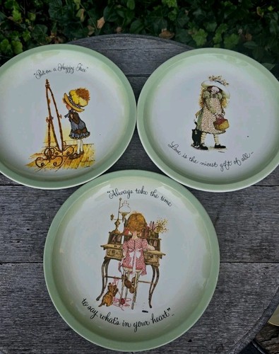 Holly hobbie 2 plates - 3, 10