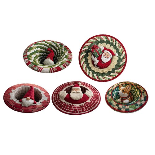 Christmas rugs washable - christmas,