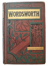 William Wordsworth Poetical Works Antique Illustrated Decorative Poetry Book