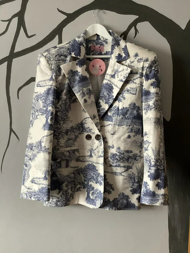 Mila toile print - print, blazer