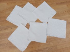 Set of 6 Irish Linen Damask