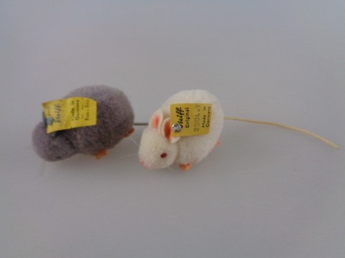 Steiff wool miniatures mice - 2,
