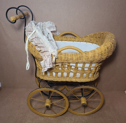 Vintage baby doll carriage - vintage,