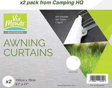 1 Pair of Awning curtains