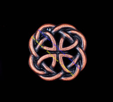 10PC ANTIQUE COPPER CELTIC