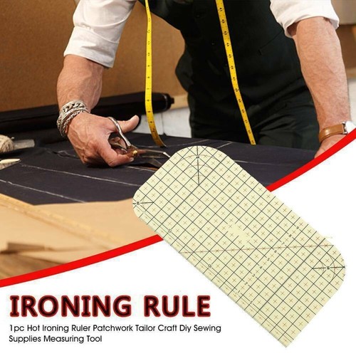 Hot ironing ruler - hot, patchwork