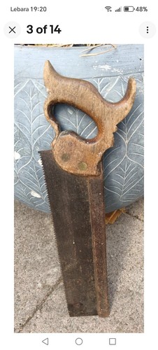 Vintage wooden handle - 💞,