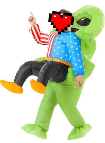 Rafalacy alien costume for - alien,