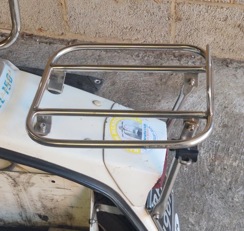 Lambretta rear rack chrome