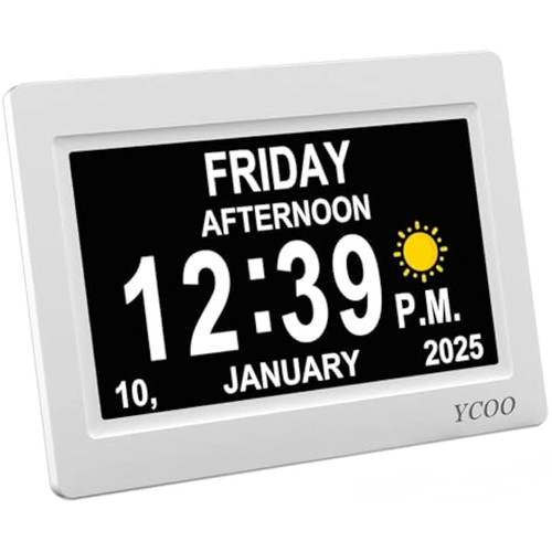 Ycoo dementia clock day - ycoo, clock,