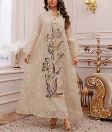 Women elegant jalabiya dress - women's,
