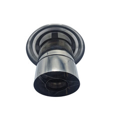 Firebox Flue Cowl 60mm - Rain