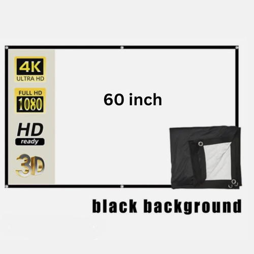 150 projection screen hd - screen,