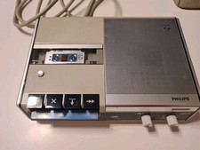 Vintage Philips LFH 0086 Dictation Transcription Machine With Cover