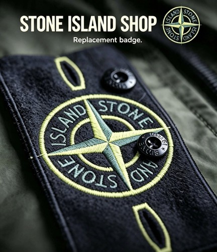 Authentic stone island - authentic, badge