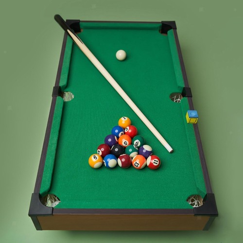 Kids pool table set indoor - pool,