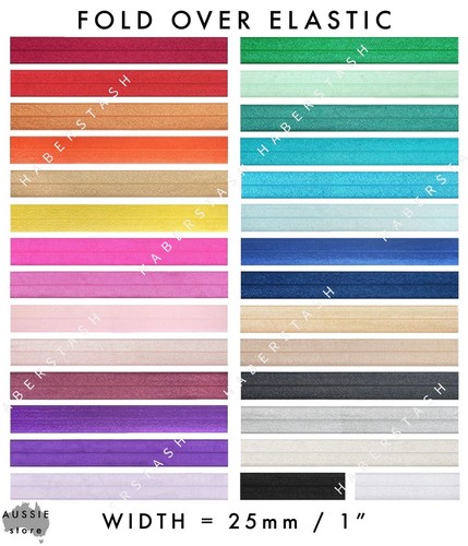 Solid fold over elastic - elastic, foe