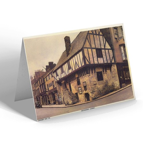 Greeting card vintage wales - card,