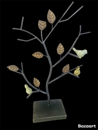 Metal jewelry tree stand - tree,